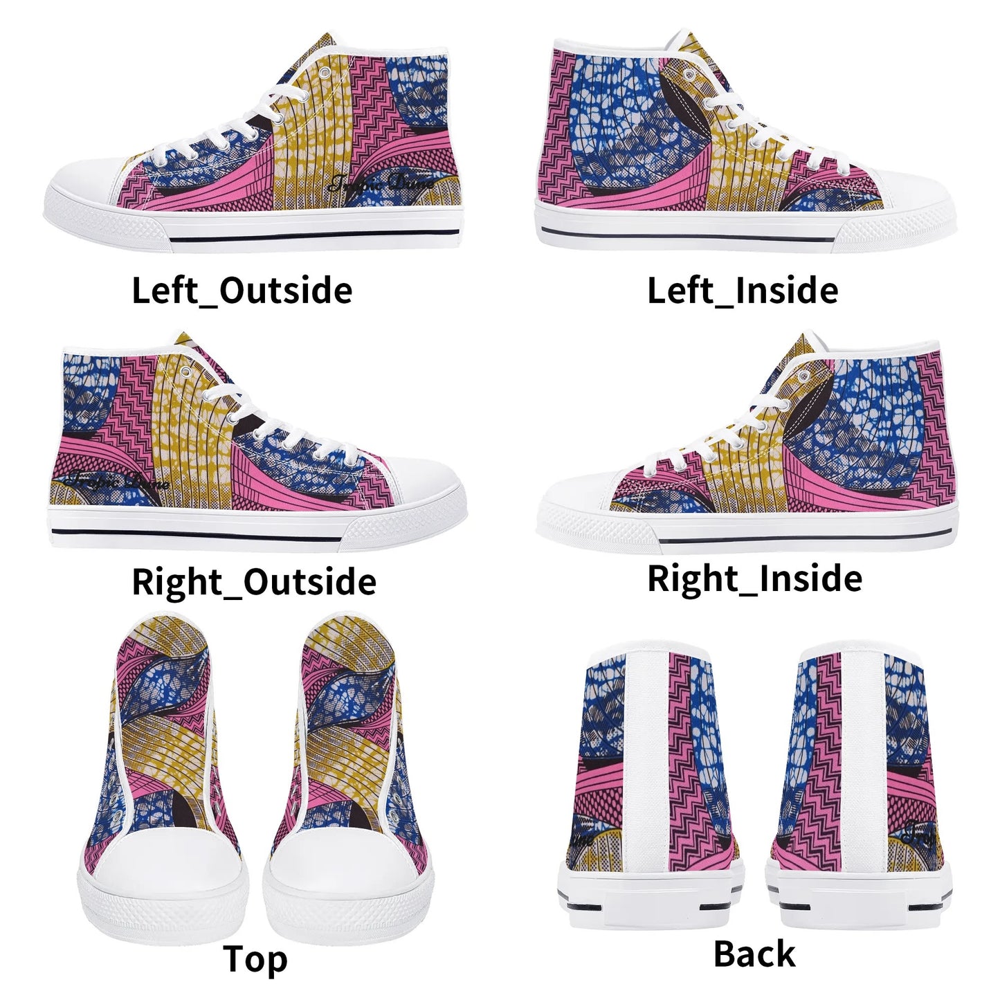 bahamas high top sneaker by tropic dune