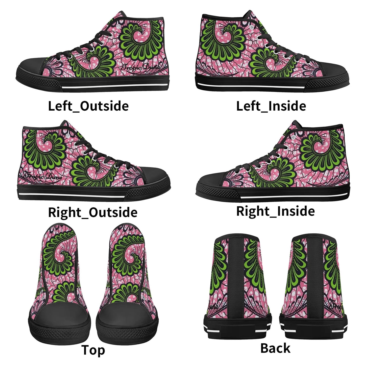 samoa high top sneaker by tropic dune