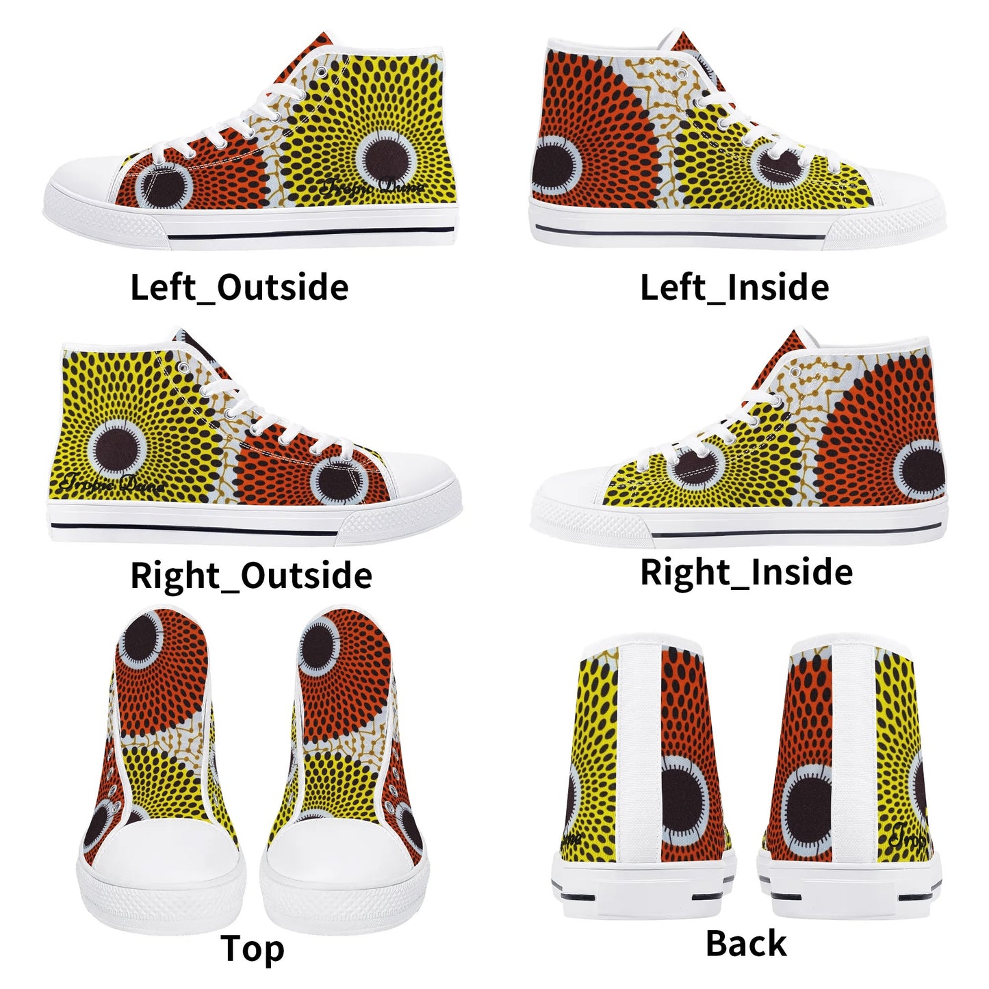 la isla bonita high top sneaker by tropic dune