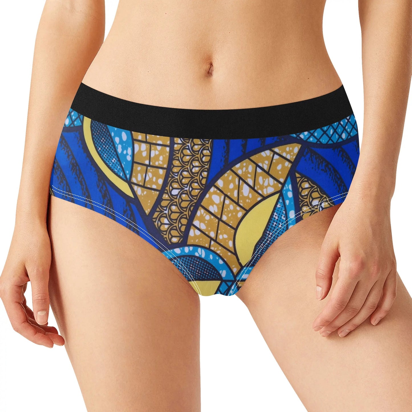 via venezia lingerie mid waist briefs by tropic dune