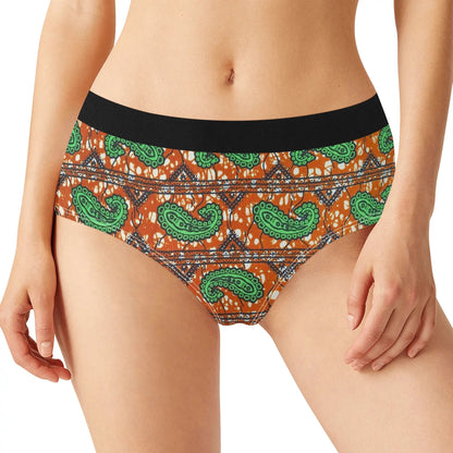 Via Posillipo Lingerie Mid Waist Briefs By Tropic Dune