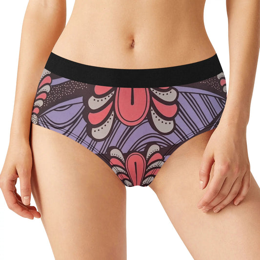 Via Positano Lingerie Mid Waist Briefs By Tropic Dune