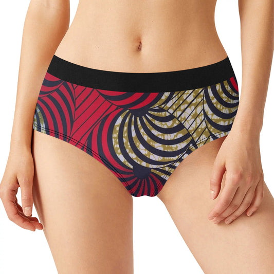 Via Roma Lingerie Mid Waist Briefs By Tropic Dune