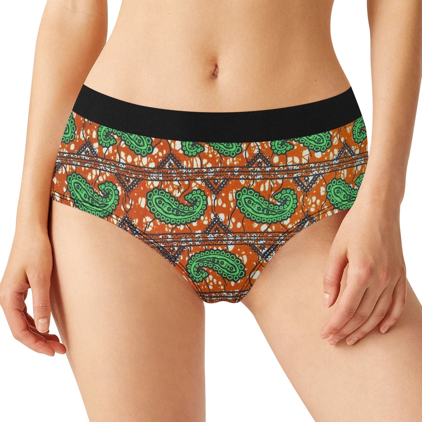 via posillipo lingerie mid waist briefs by tropic dune
