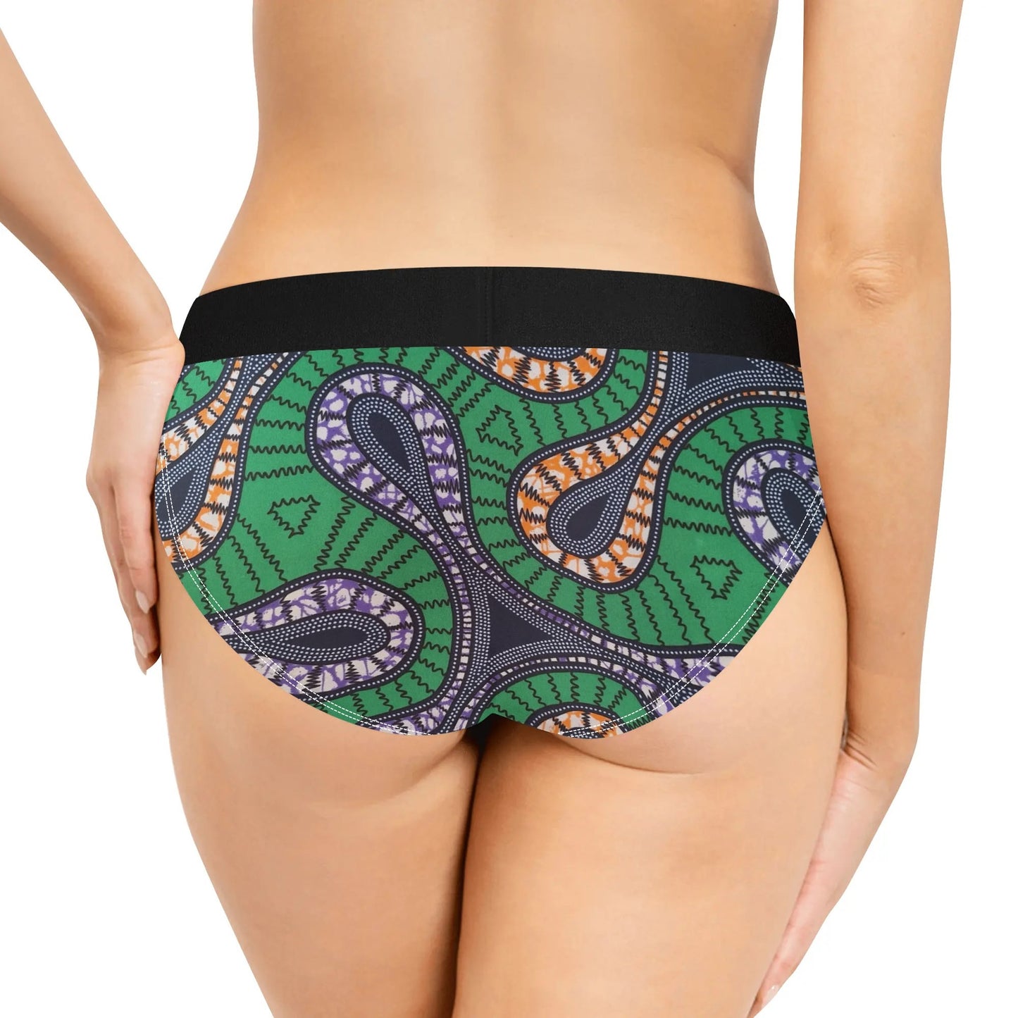 via torino lingerie mid waist briefs by tropic dune