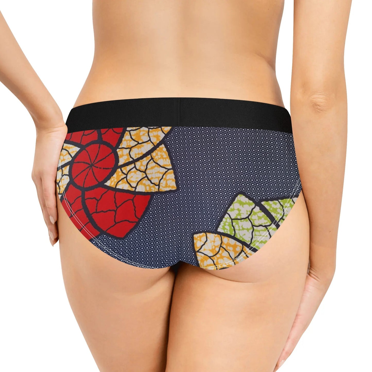 via como lingerie mid waist briefs by tropic dune