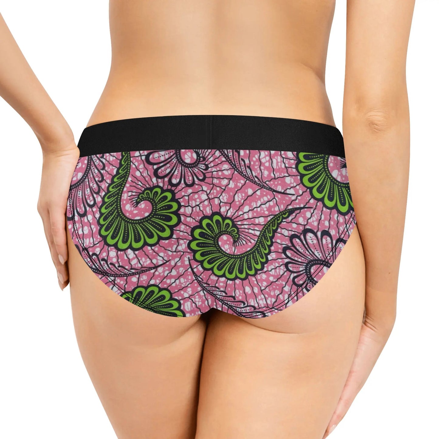 via bacoli lingerie mid waist briefs by tropic dune