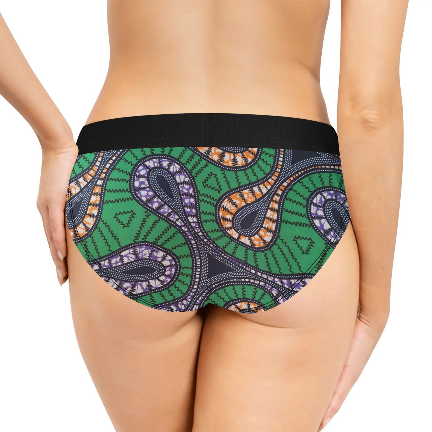 via torino lingerie mid waist briefs by tropic dune