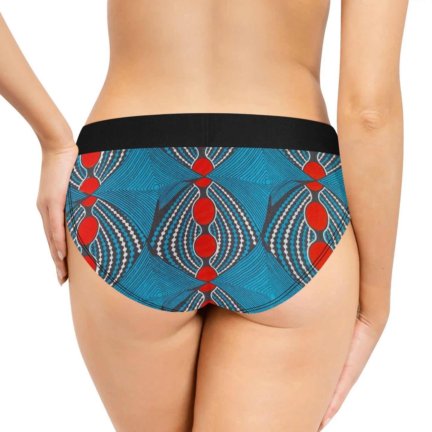 via milano lingerie mid waist briefs by tropic dune