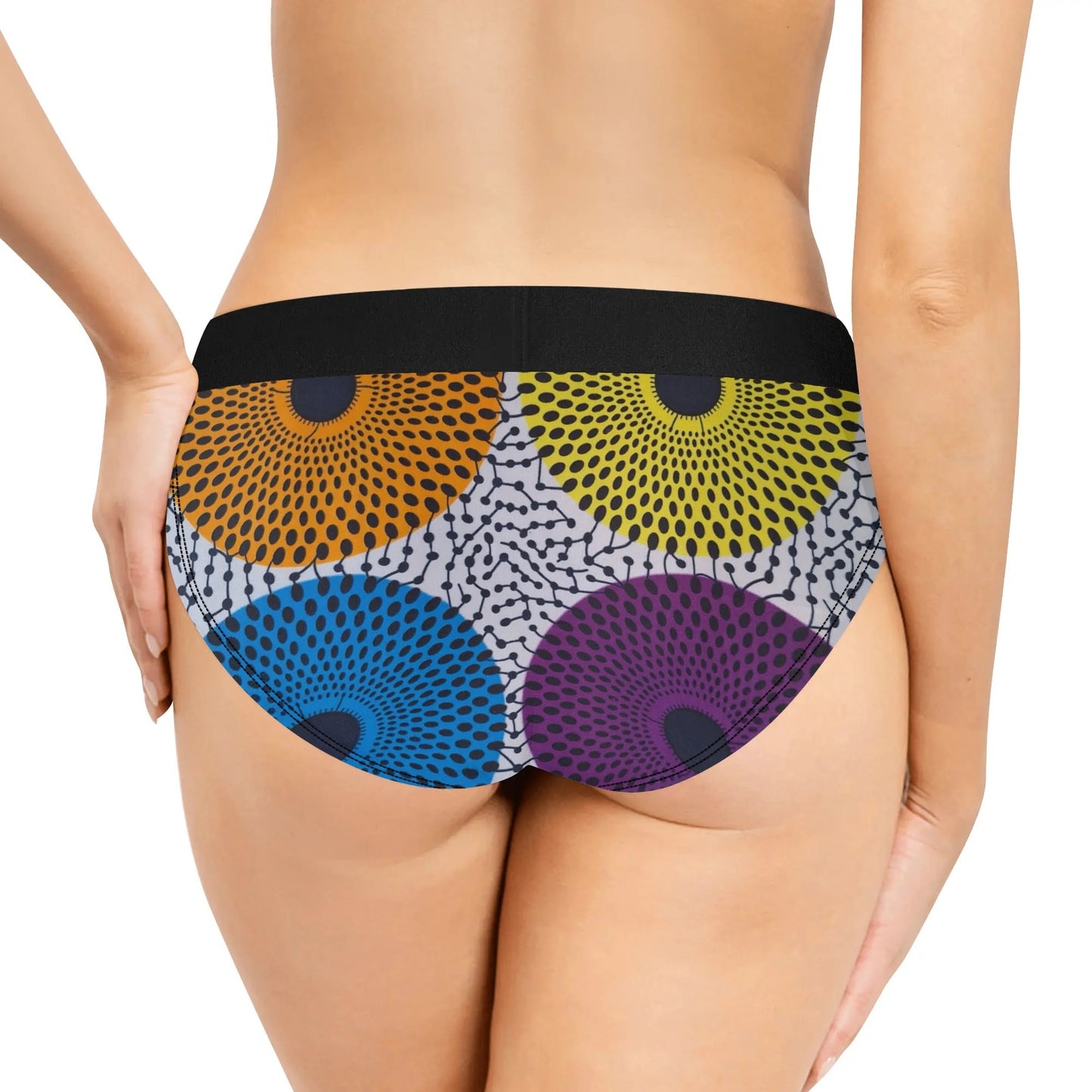 via siracusa lingerie mid waist briefs by tropic dune