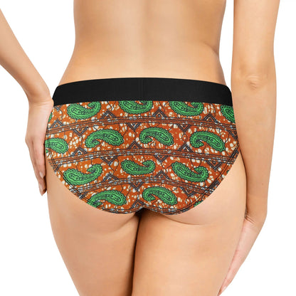 Via Posillipo Lingerie Mid Waist Briefs By Tropic Dune