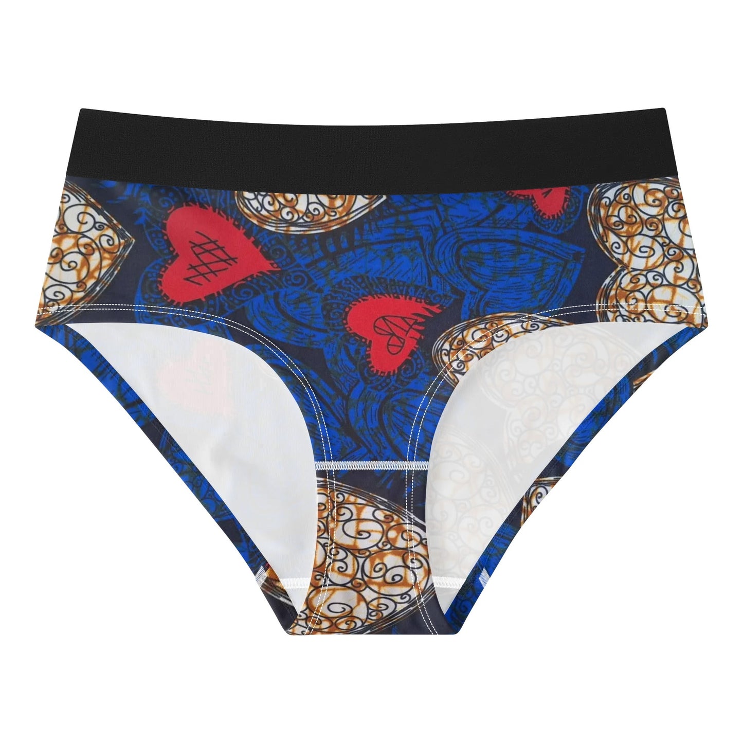 via sanremo lingerie mid waist briefs by tropic dune