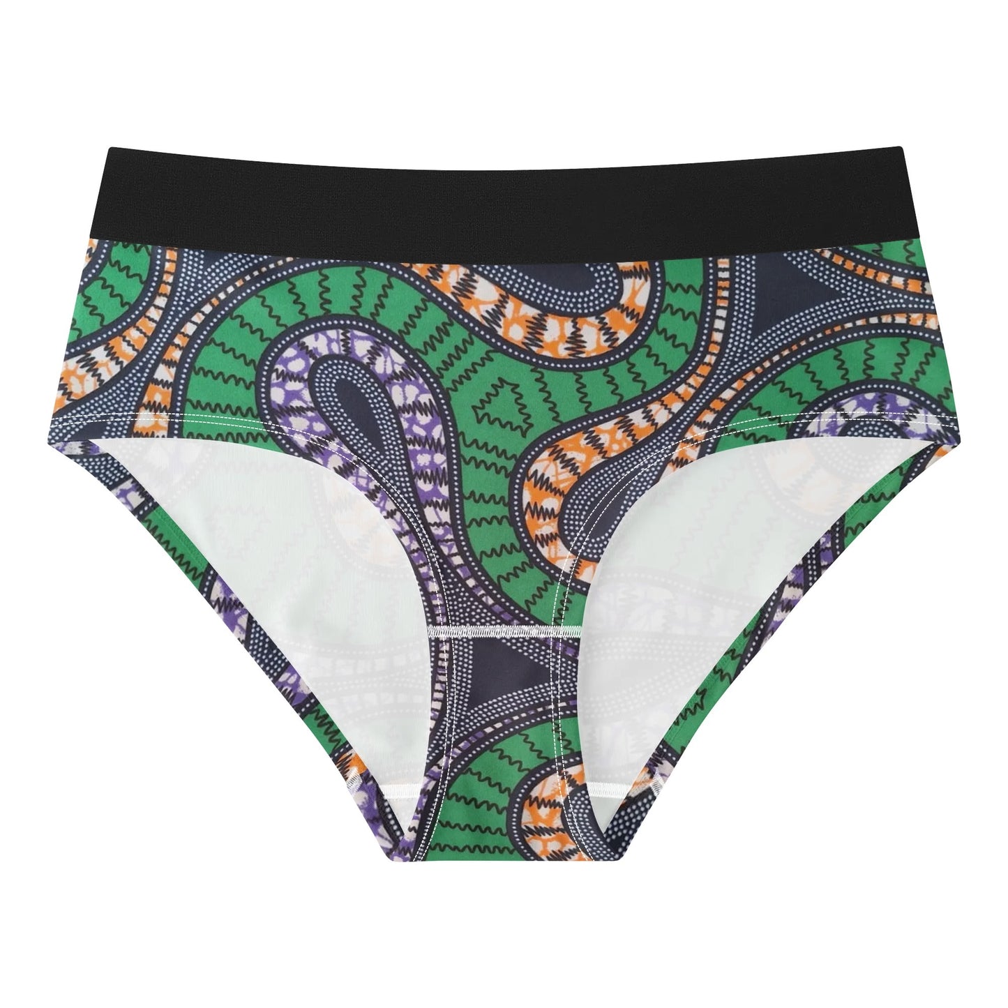 via torino lingerie mid waist briefs by tropic dune