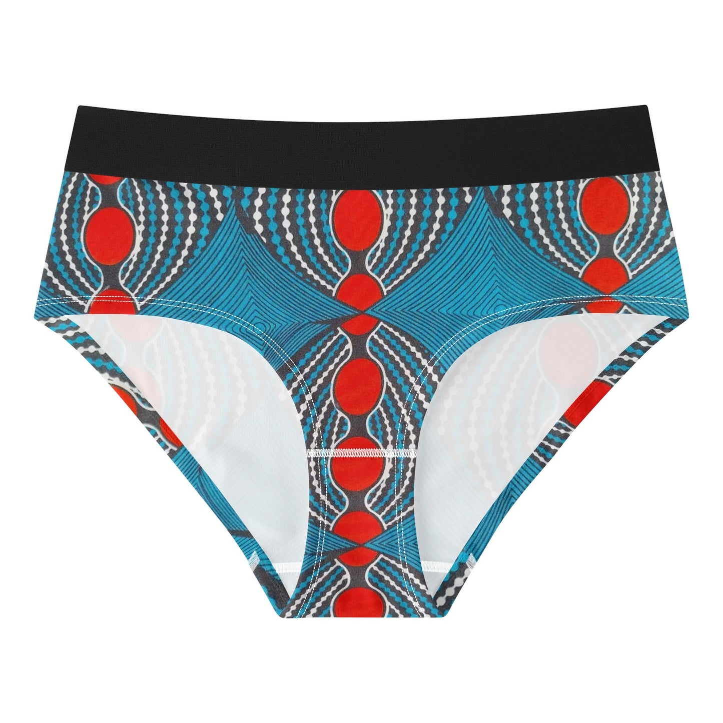 via milano lingerie mid waist briefs by tropic dune