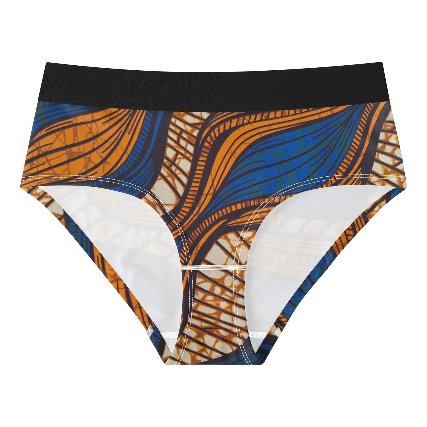 via napoli lingerie mid waist briefs by tropic dune
