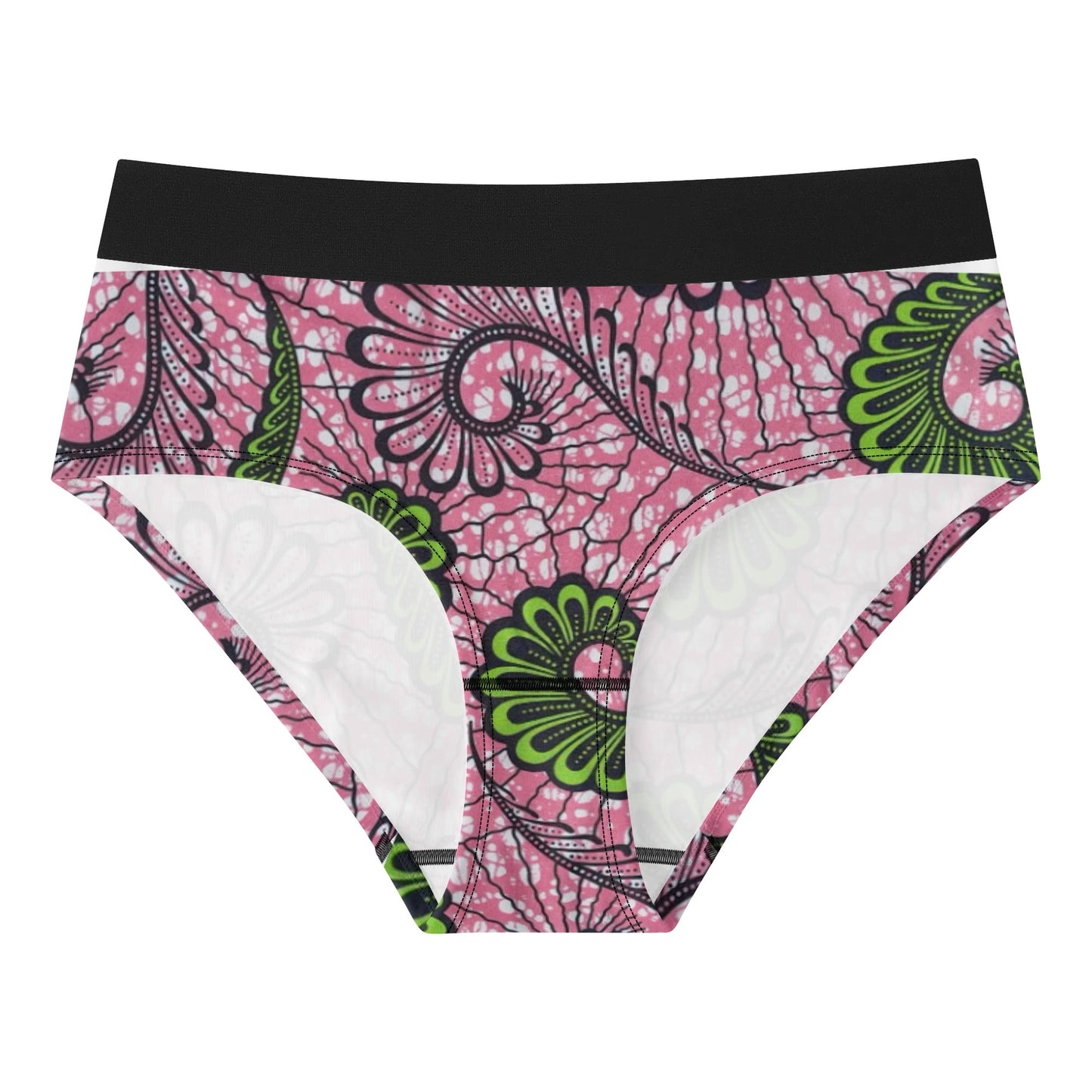 via bacoli lingerie mid waist briefs by tropic dune