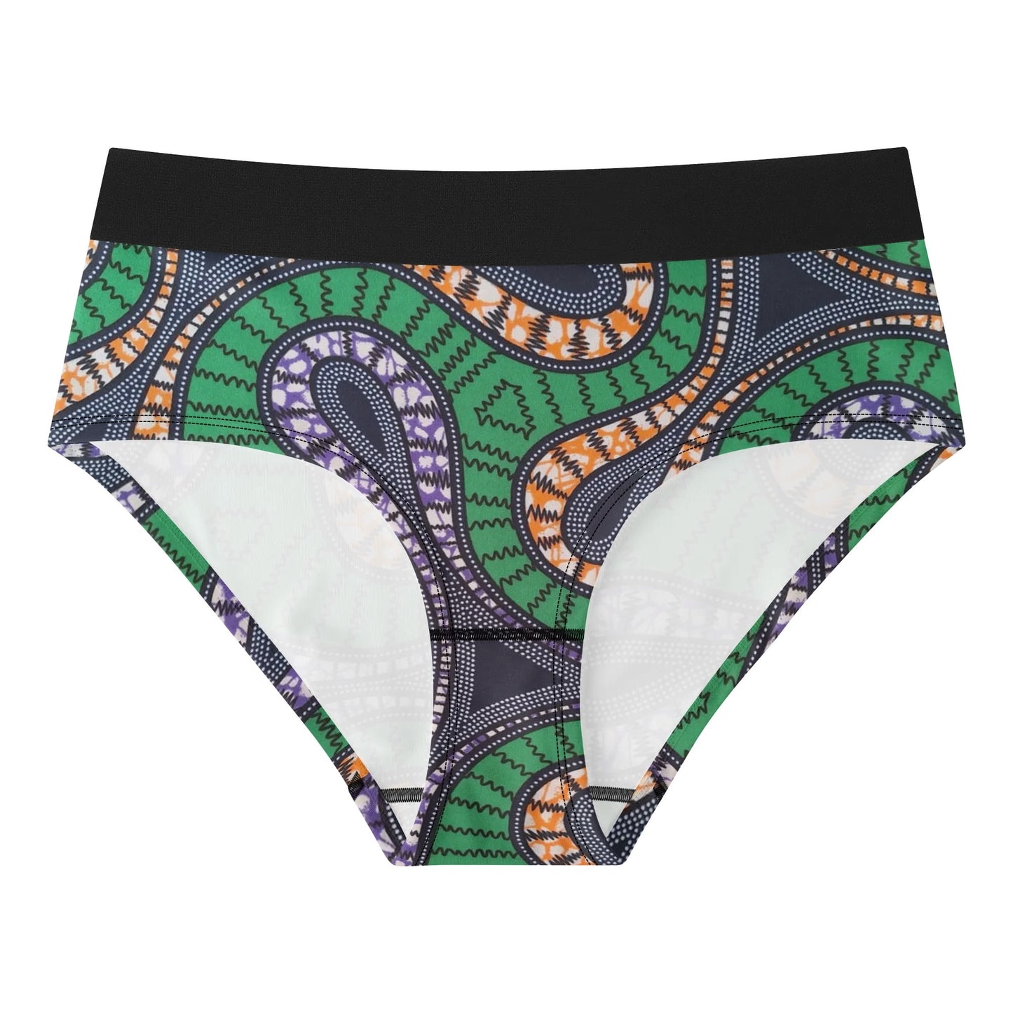 via torino lingerie mid waist briefs by tropic dune