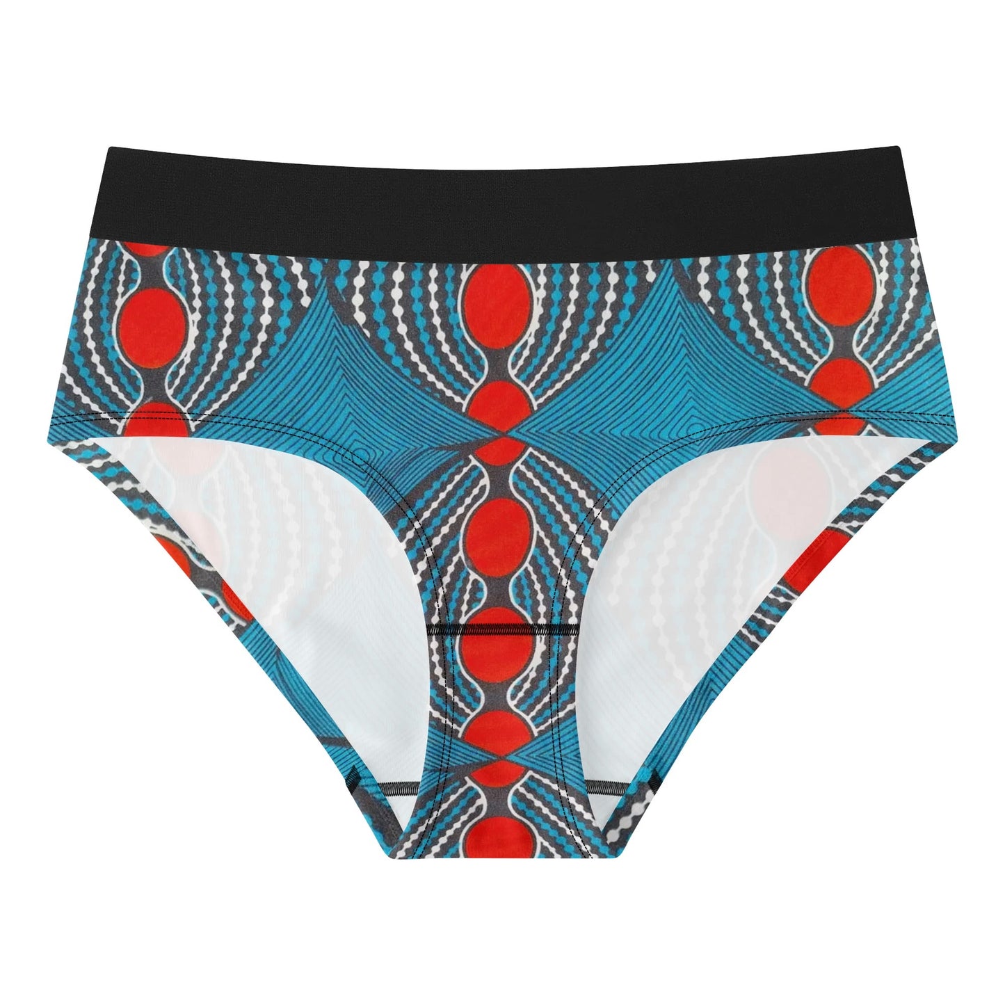 via milano lingerie mid waist briefs by tropic dune