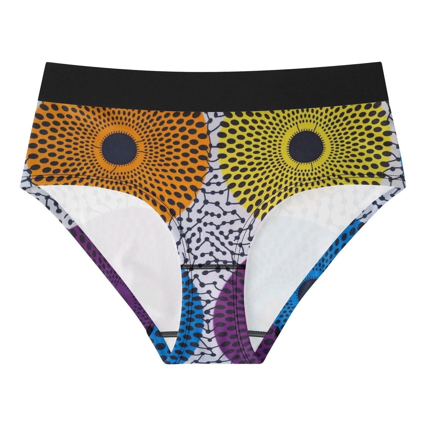 via siracusa lingerie mid waist briefs by tropic dune