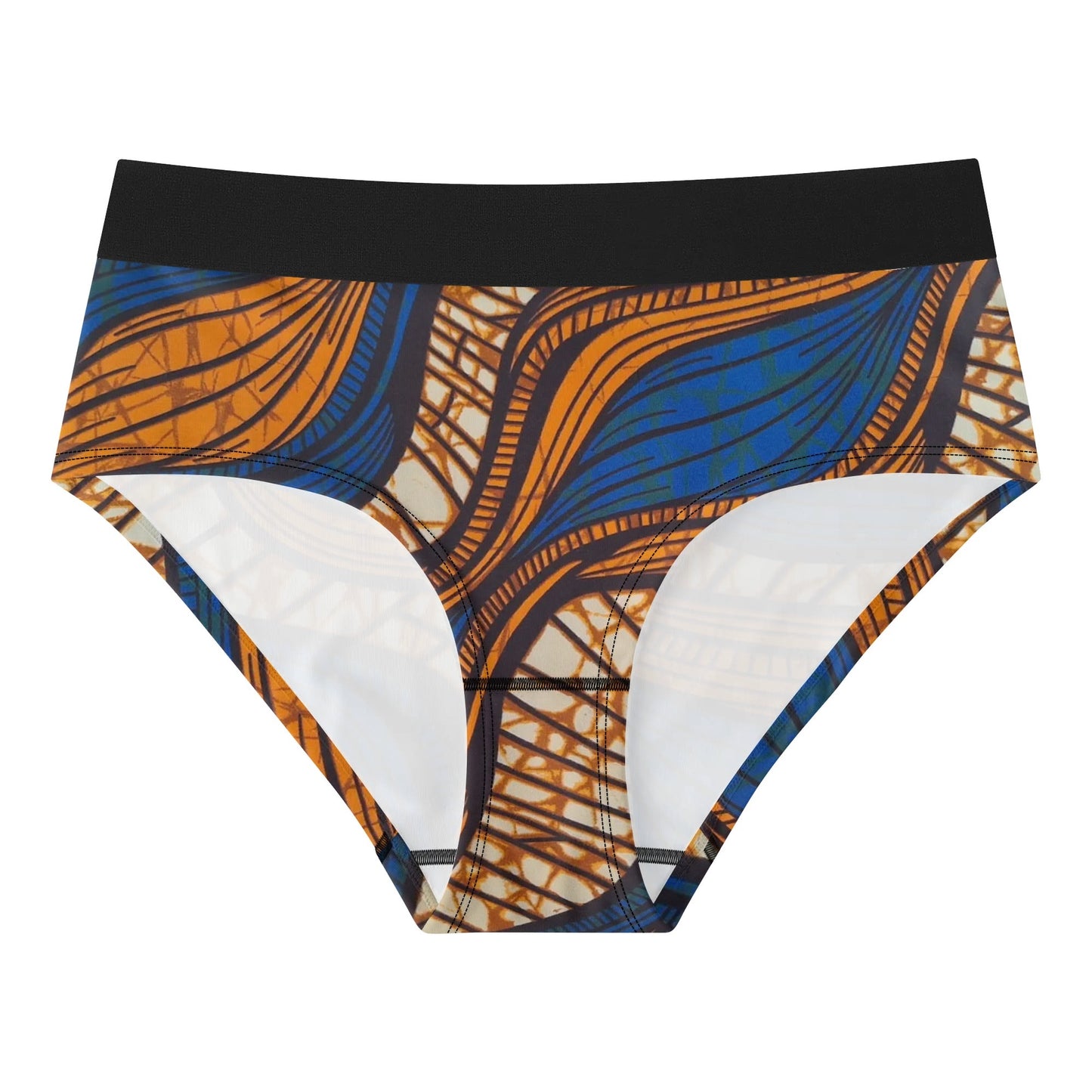 via napoli lingerie mid waist briefs by tropic dune