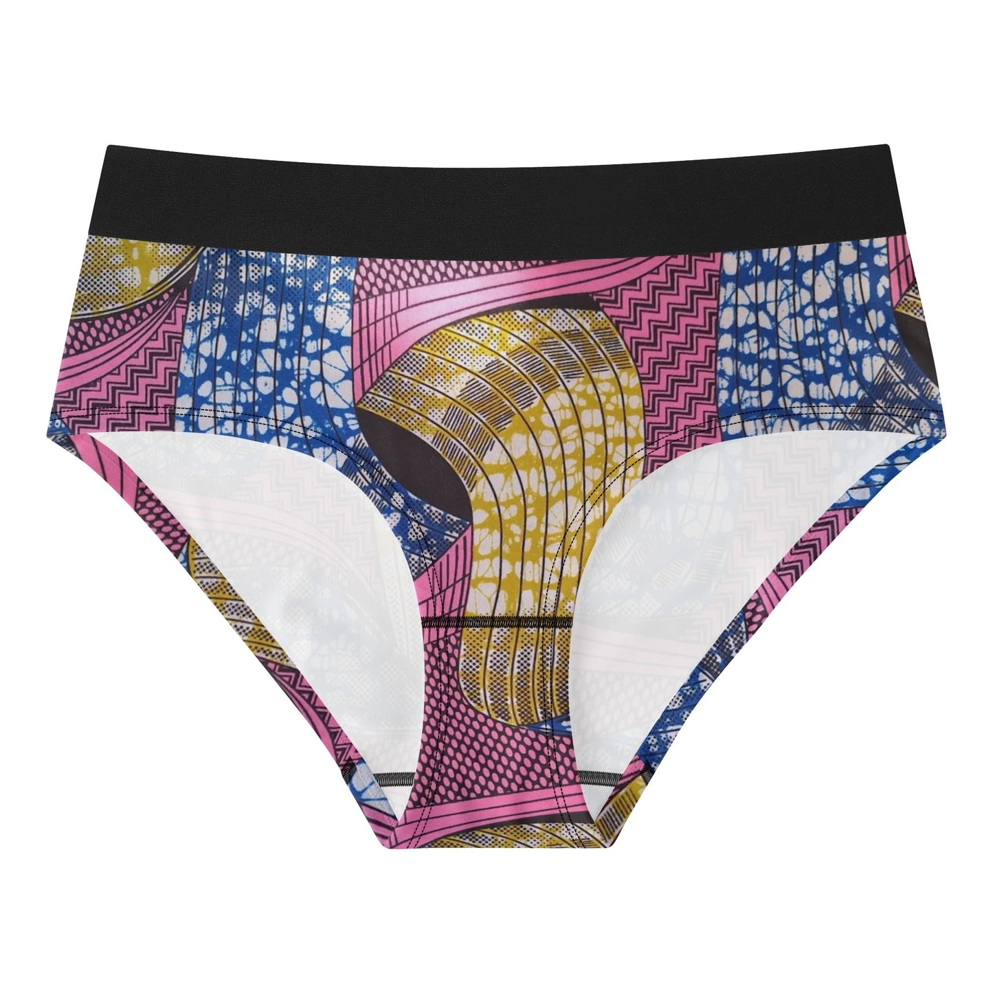 via procida lingerie mid waist briefs by tropic dune