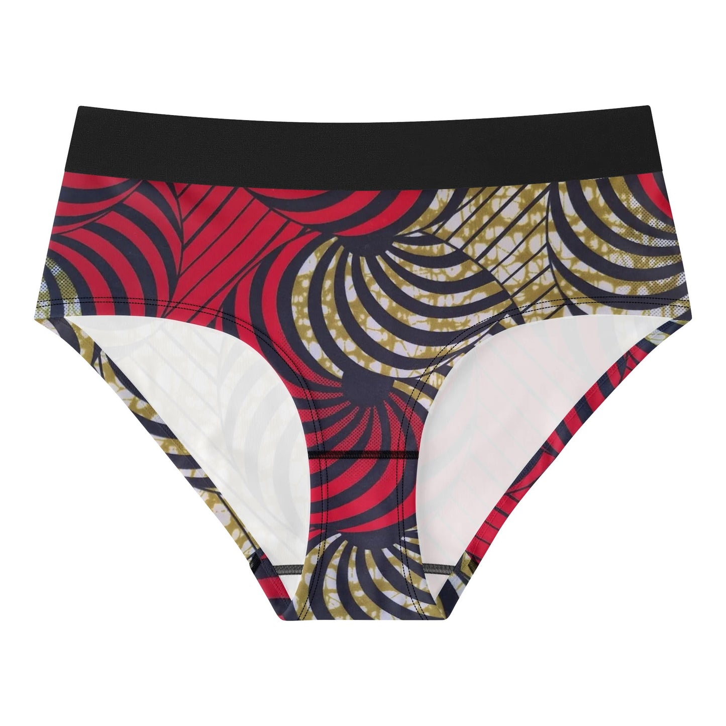via roma lingerie mid waist briefs by tropic dune