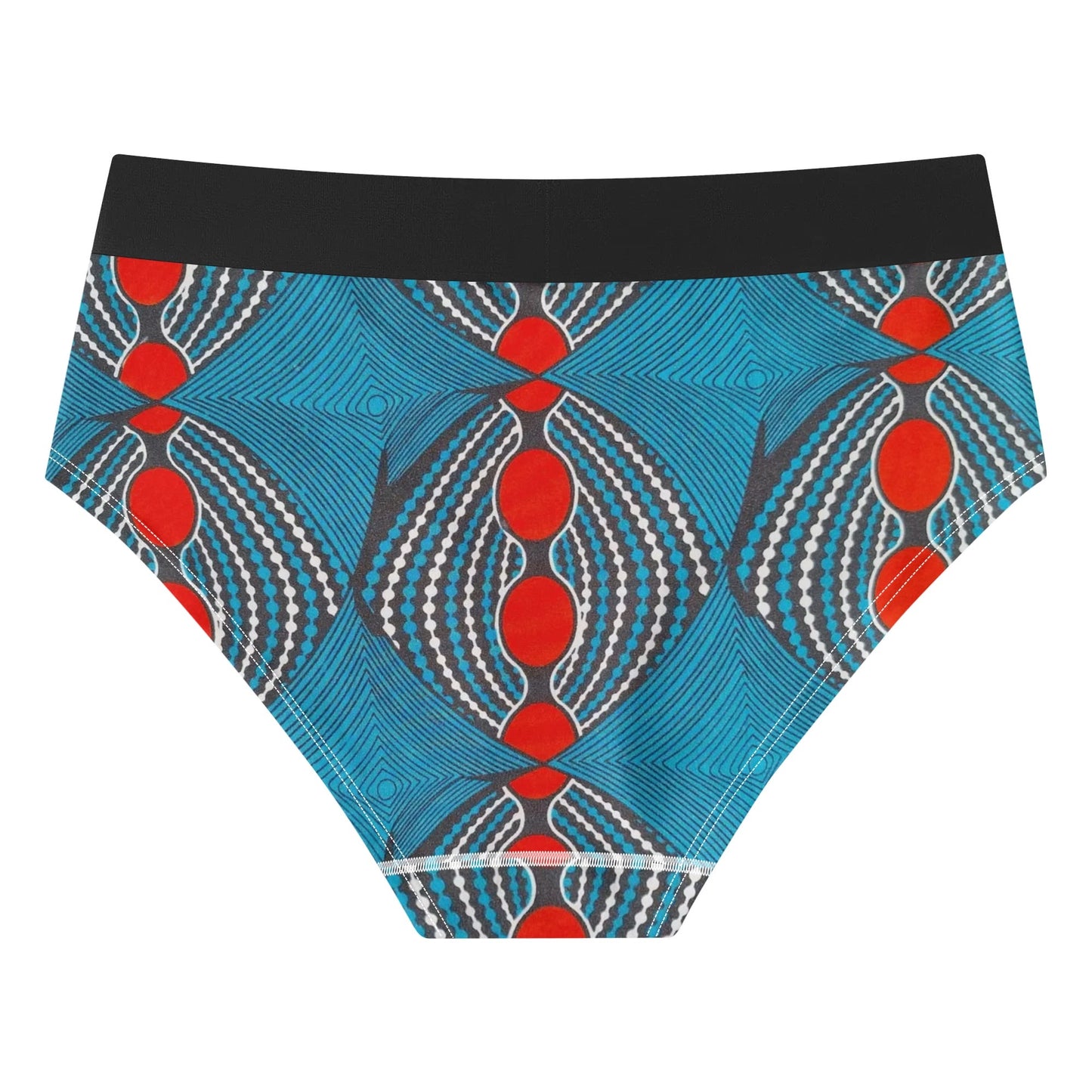 via milano lingerie mid waist briefs by tropic dune