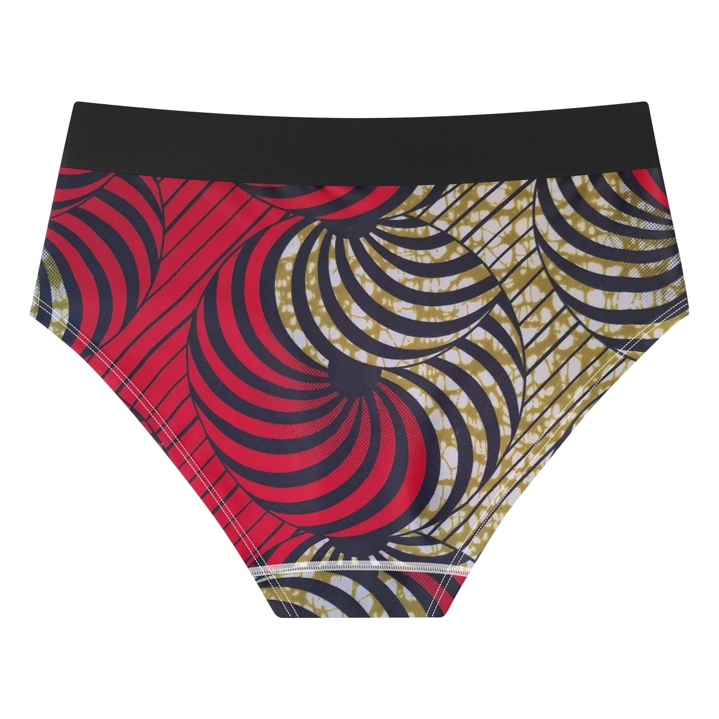 via roma lingerie mid waist briefs by tropic dune