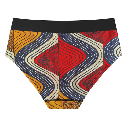 Via Amalfi Lingerie Mid Waist Briefs By Tropic Dune