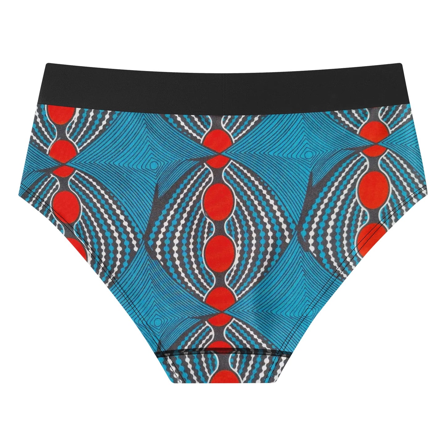 via milano lingerie mid waist briefs by tropic dune