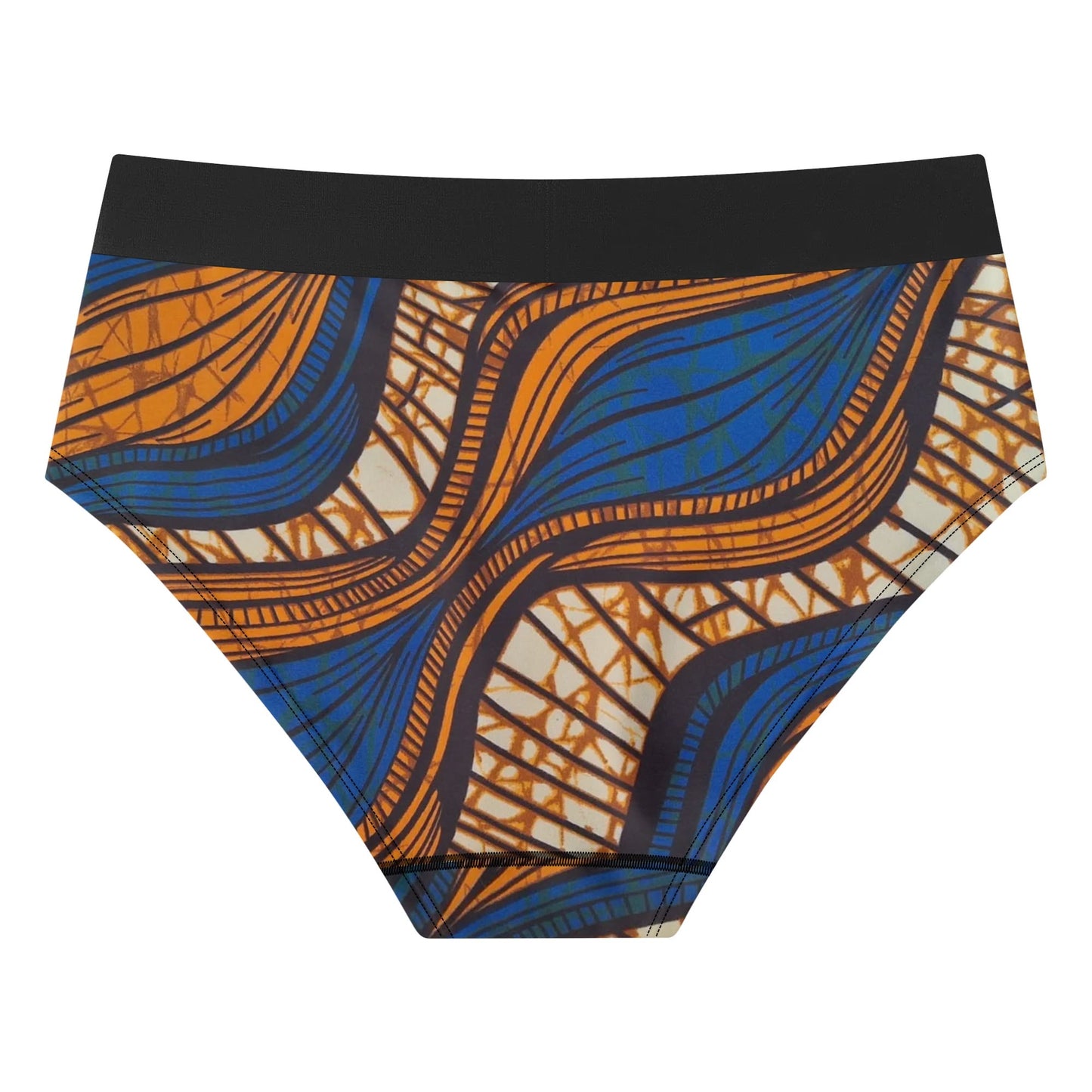 via napoli lingerie mid waist briefs by tropic dune