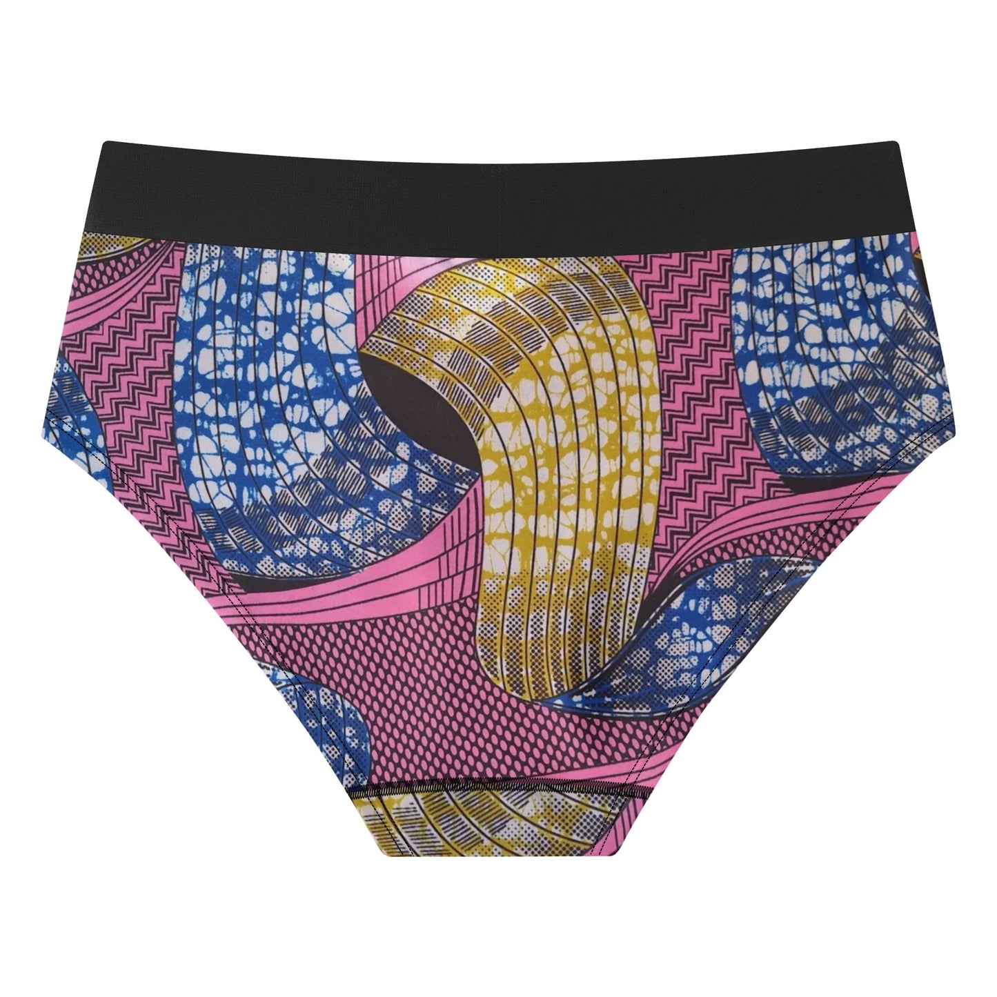 via procida lingerie mid waist briefs by tropic dune