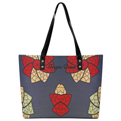 Positano Faux Leather Tote Bag By Tropic Dune