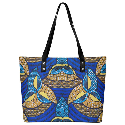 Montpellier Faux Leather Tote Bag By Tropic Dune