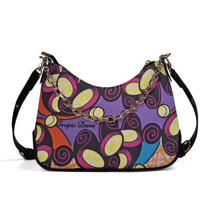 Rivas Faux Leather Shoulder Bag By Tropic Dune