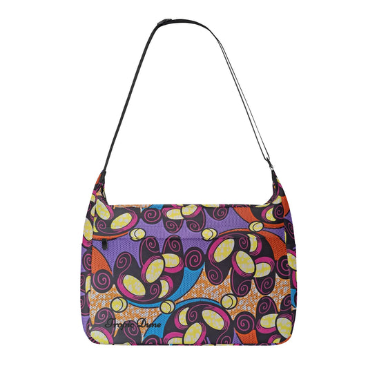 Tropic Dune Havana Canvas Shoulder Bag