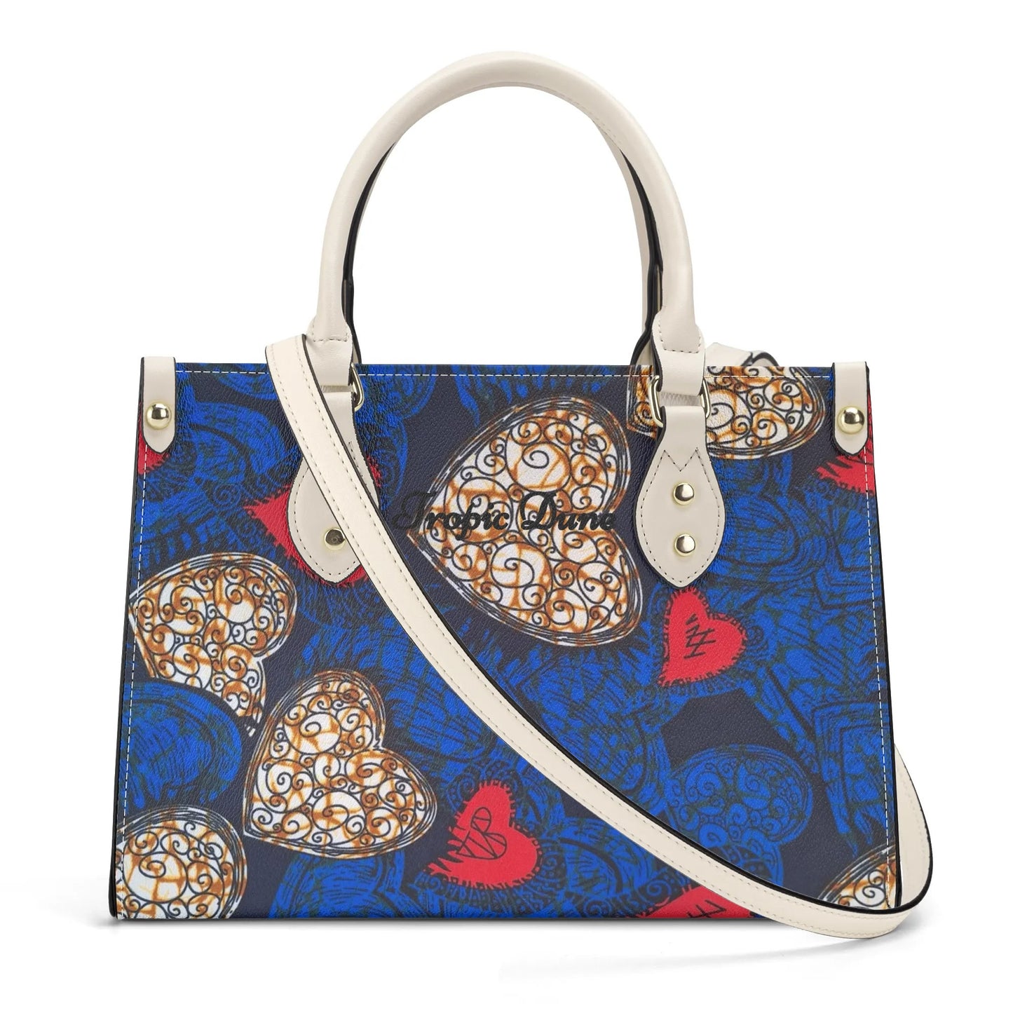 libreville tropic dune faux leather satchel