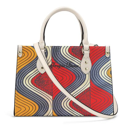 Nairobi Tropic Dune Faux Leather Satchel