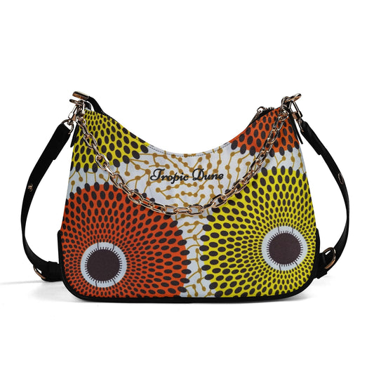 Lagos Faux Leather Shoulder Bag By Tropic Dune