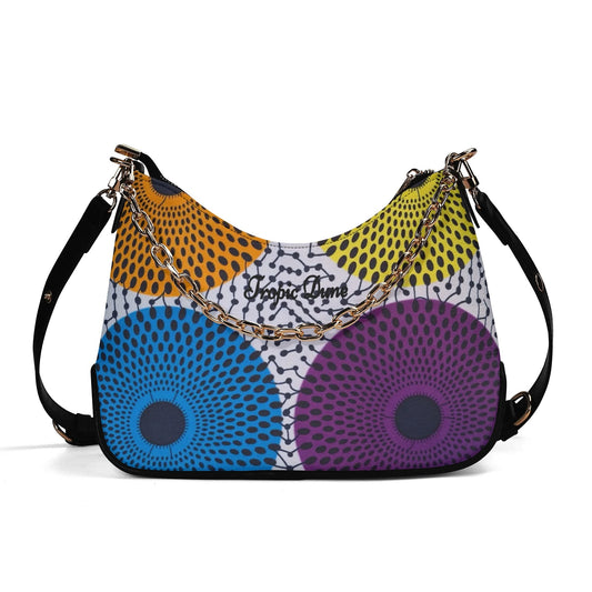 Puerto Barrios Faux Leather Shoulder Bag By Tropic Dune
