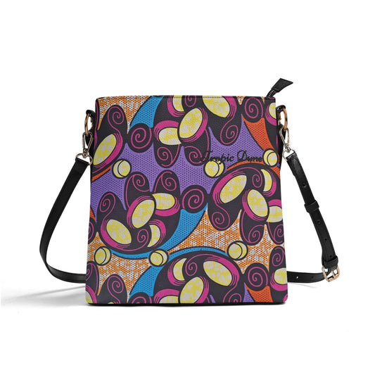 Malaga Faux Leather Bucket Shoulder Bag By Tropic Dune