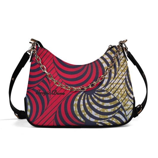 San Salvador Faux Leather Shoulder Bag By Tropic Dune
