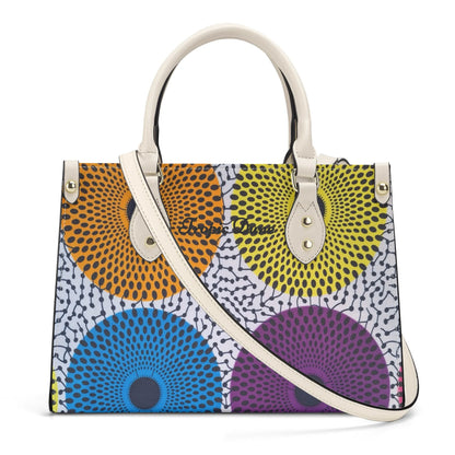 Malabo Tropic Dune Faux Leather Satchel