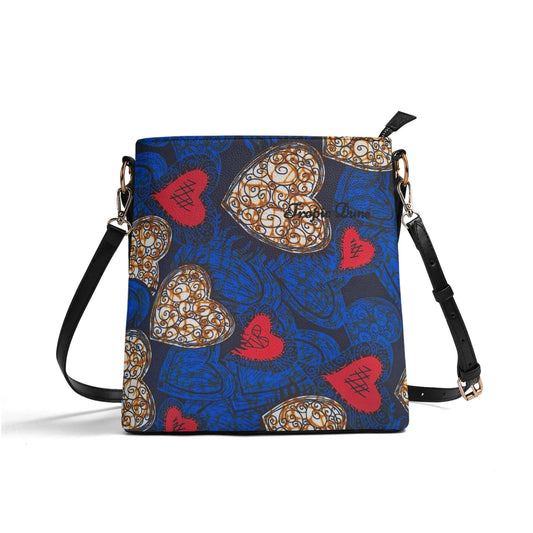 Gabrielle Faux Leather Bucket Shoulder Bag By Tropic Dune