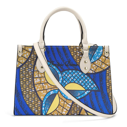 Luxor Tropic Dune Faux Leather Satchel
