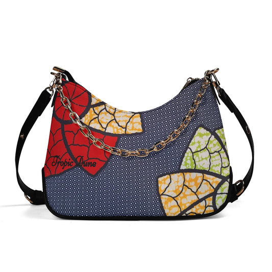 Panama City Faux Leather Shoulder Bag By Tropic Dune