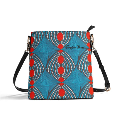 Bisous Faux Leather Bucket Shoulder Bag By Tropic Dune