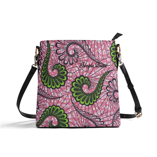 Hugada Faux Leather Bucket Shoulder Bag By Tropic Dune