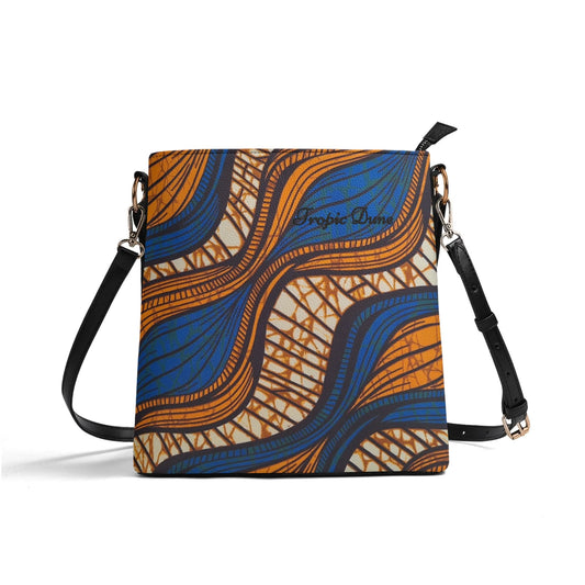 Kylia Faux Leather Bucket Shoulder Bag By Tropic Dune