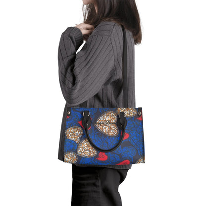Libreville Tropic Dune Faux Leather Satchel